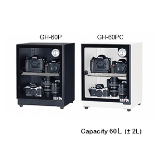 Model : GH-60P / GH-60PC / 60L / Exterior: W400.D410.H505 mm / Interior: W398.D350.H430 mm